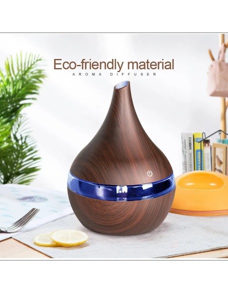Humidifier High Fog Volume Air Humidifier Wood Grain Purifier 