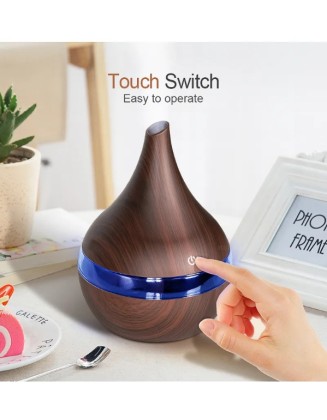 Humidifier High Fog Volume Air Humidifier Wood Grain Purifier 