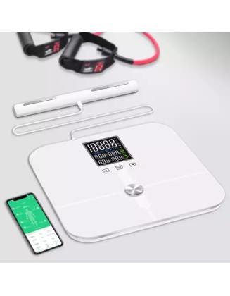 Eight electrode color screen intelligent body fat scale