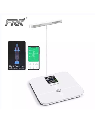 Eight electrode color screen intelligent body fat scale