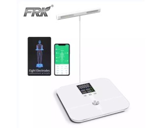 Eight electrode color screen intelligent body fat scale
